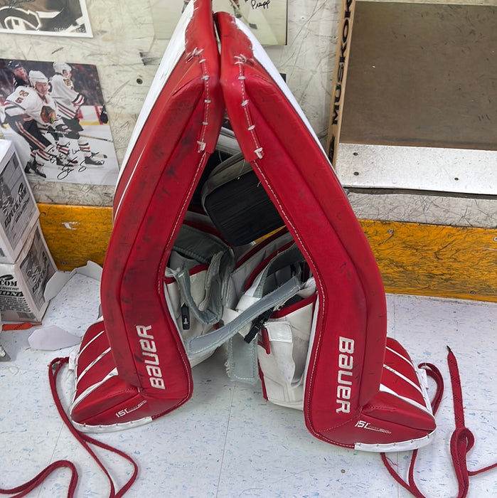 Used Bauer Supreme 3S 31+1 Goal Pads