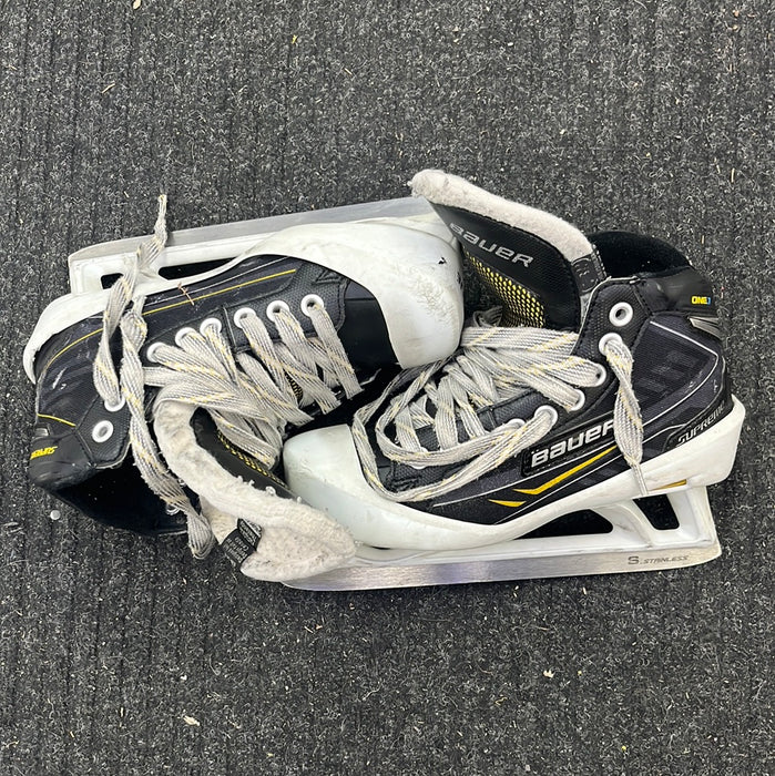 Used Bauer Supreme One.7 Size 3.5 Goal Skates
