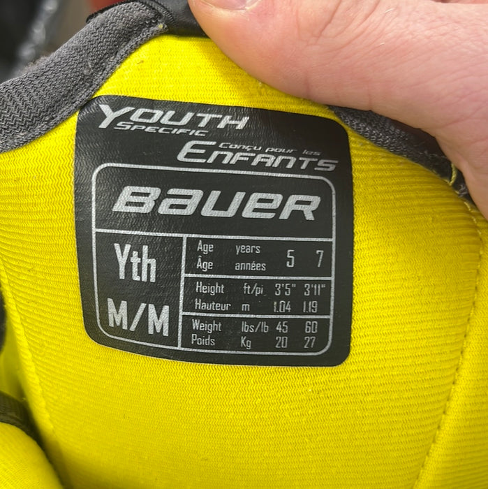 Used Bauer Supreme S170 Youth Medium Shoulder Pads