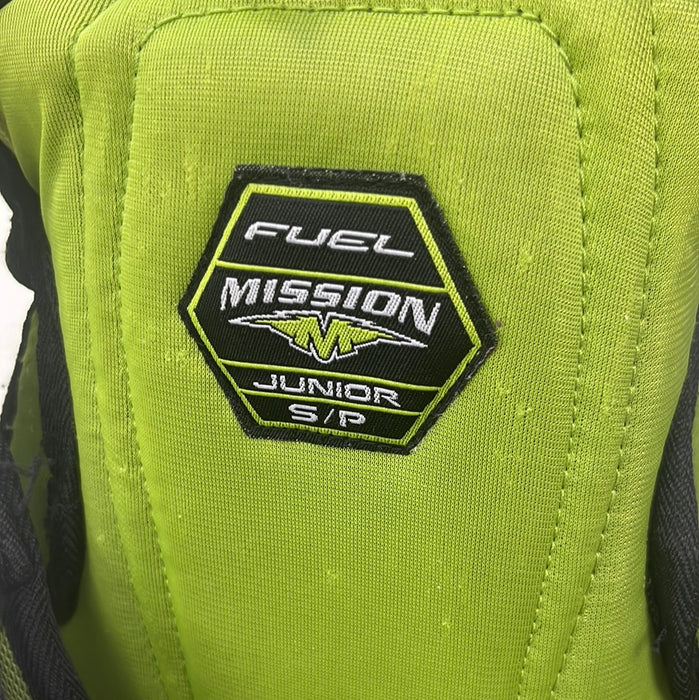 Used Mission Fuel 70 Junior Small Shoulder Pads