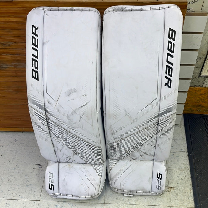 Used Bauer Supreme S29 33+1 Goal Pads