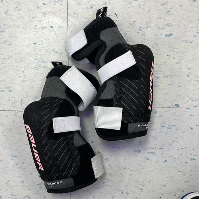 Used Bauer Lil Sport Junior Small Elbow Pads
