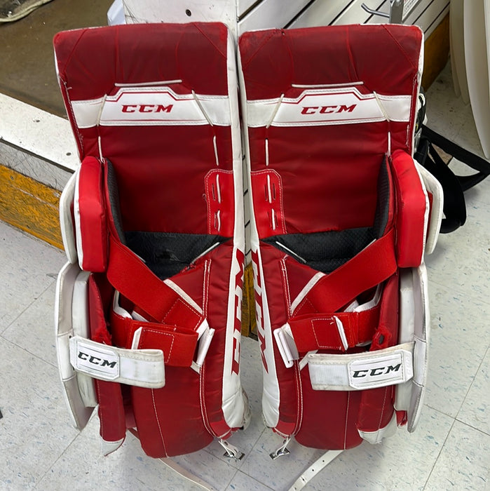 Used CCM Axis 1.5 30+1 Leg Pads