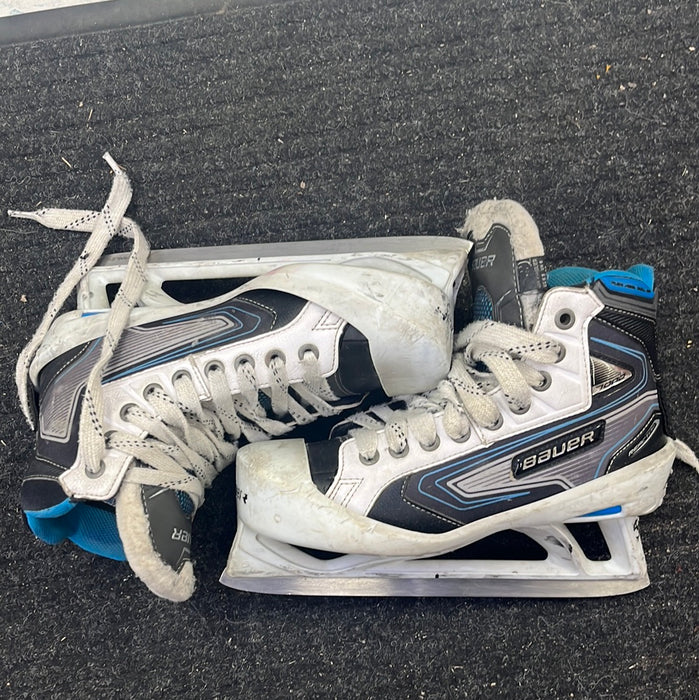 Used Bauer Reactor 7000 Size 5.5 Goal Skates