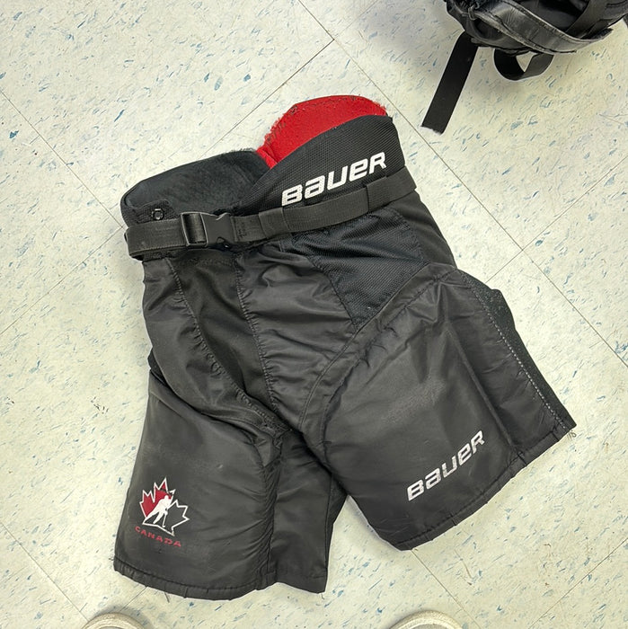 Used Bauer Team Canada Youth Large Pants