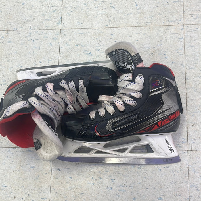 Used Bauer Vapor X2.7 Size 4.5 Goal Skates