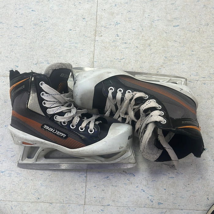 Used Bauer Performance Size 6 Goal Skates