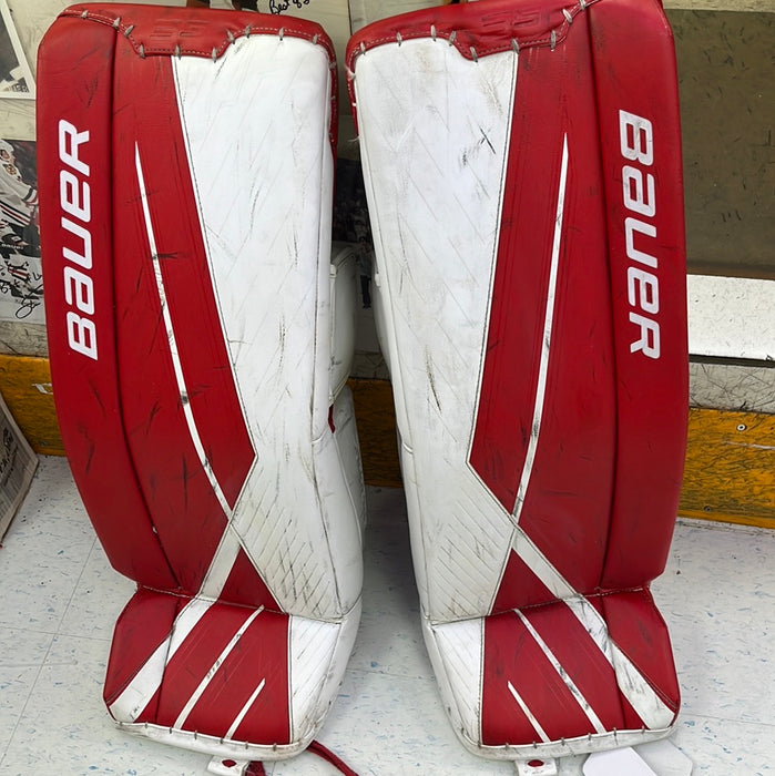Used Bauer Supreme 3S 31+1 Goal Pads