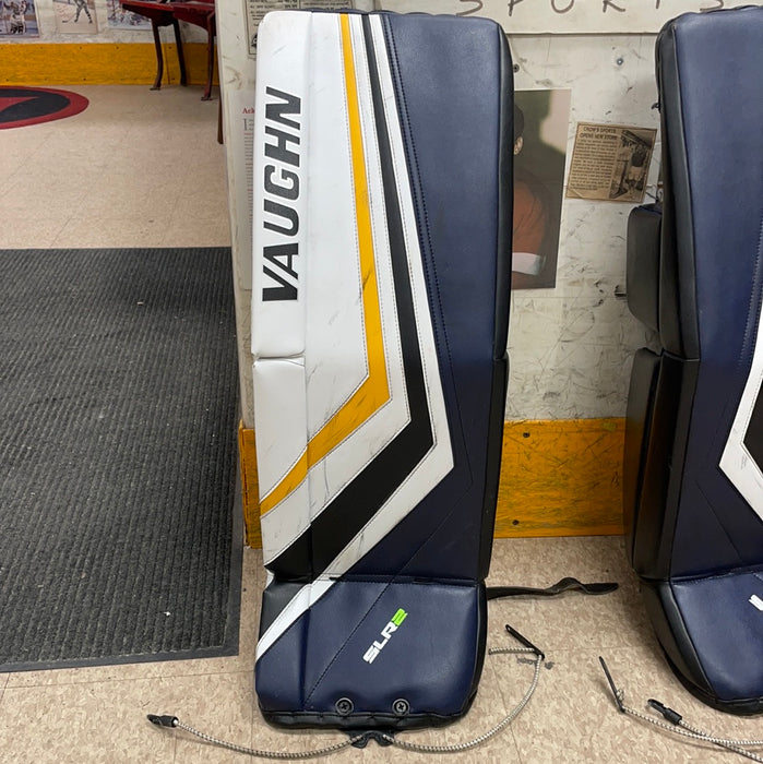 Used Vaughn SLR 2 Pro Carbon 32”+2” Goalie Pads