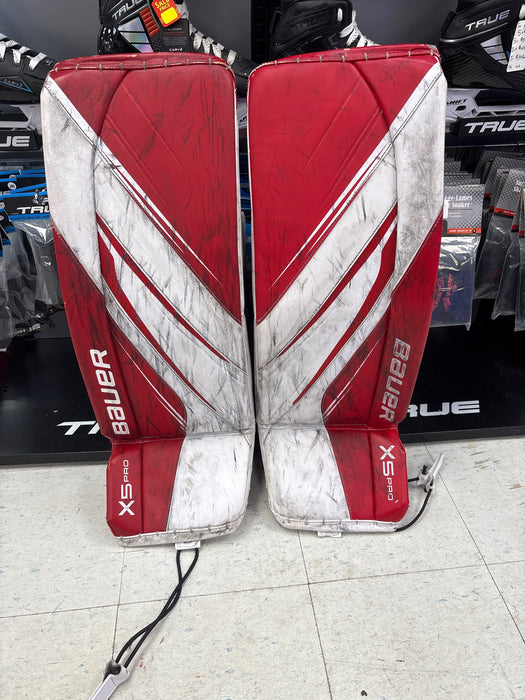 Used Bauer Vapor X5 Pro Intermediate Large Leg Pads