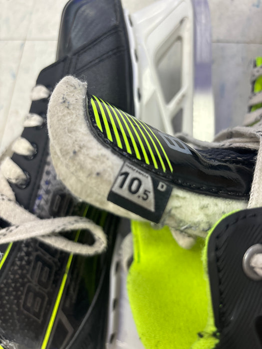 Used Bauer GSX Size 10.5D Senior Goal Skates