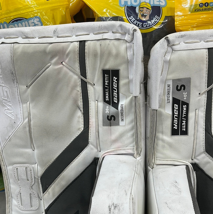 Used Bauer M5 Pro Intermediate Small 30+1” Goalie Pads