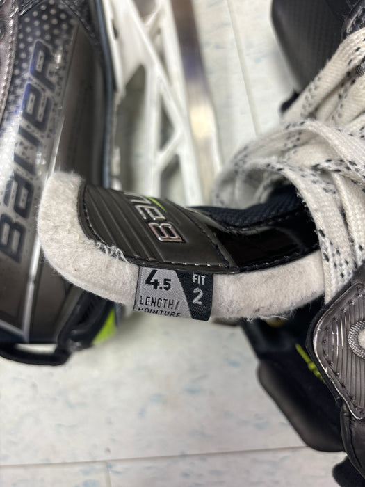 Used Bauer Elite Size 4.5 Fit 2 Goal Skates