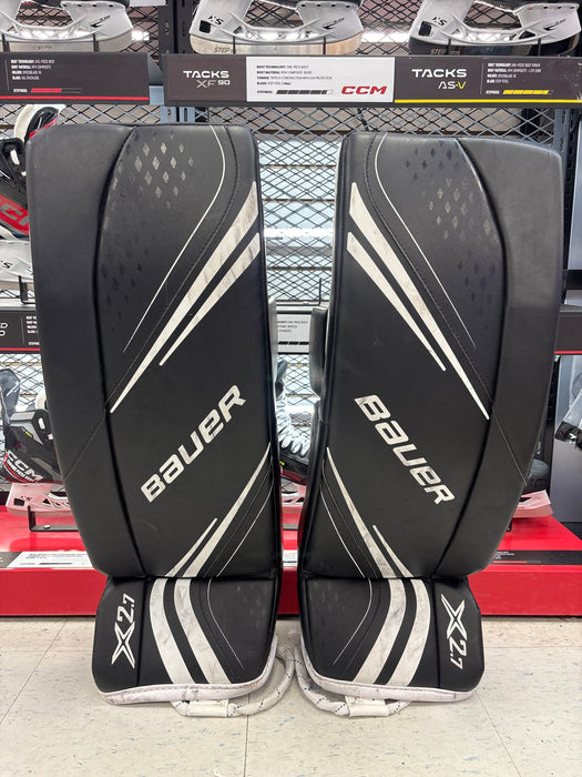 Used Bauer Vapor x2.7 Junior Large (30+) Goal Pads