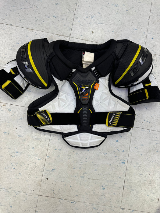 Used CCM Super Tacks Junior Meduim Shoulder Pads