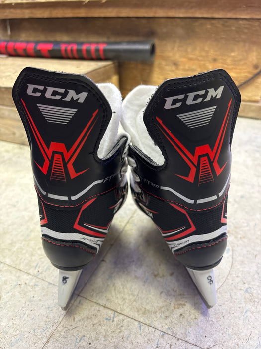 Used CCM JetSpeed FT340 Size 8.0 Youth Skates