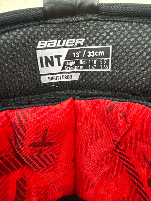 Used Bauer Vapor 3X 13" Shin Gaurds