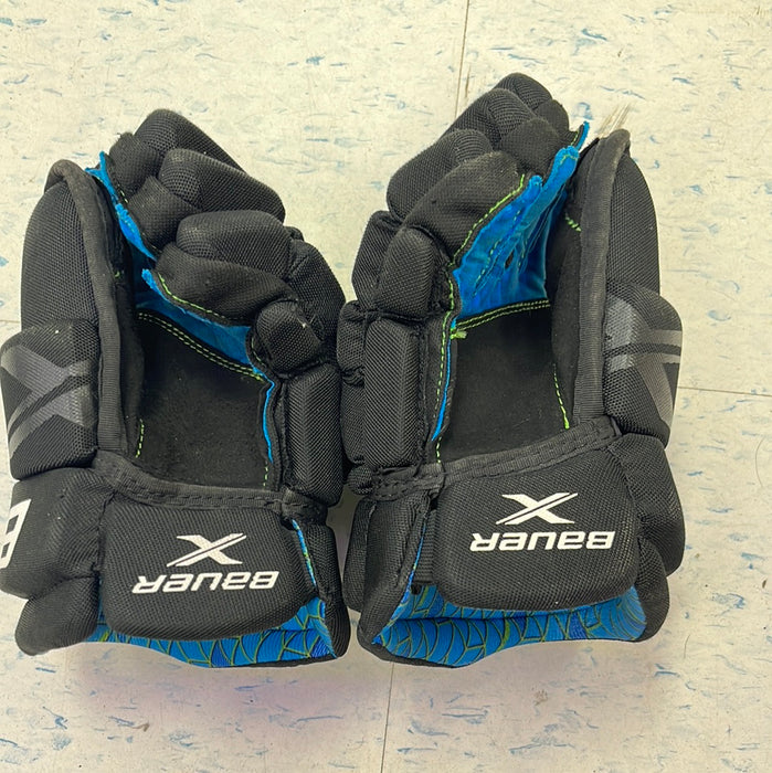 Used Bauer X Player Gloves 10”