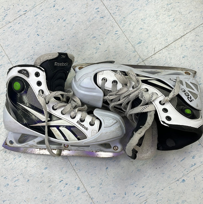 Used Reebok 7K Size 8.5 Goal Skates
