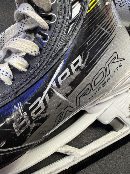 Used Pro Stock Bauer Hyperlite2 Skates 7.5D