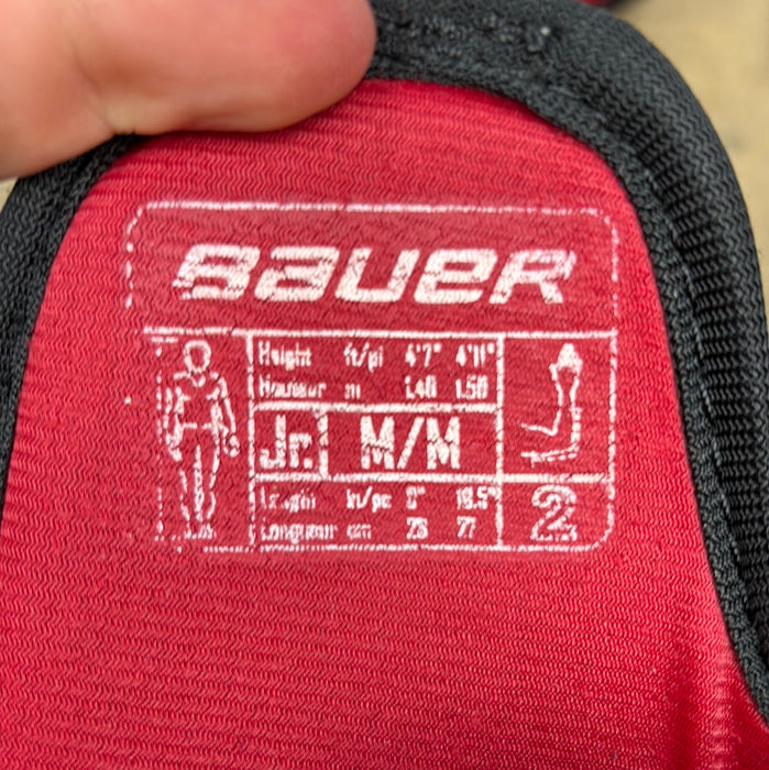 Used Bauer NSX Junior Medium Elbow Pads