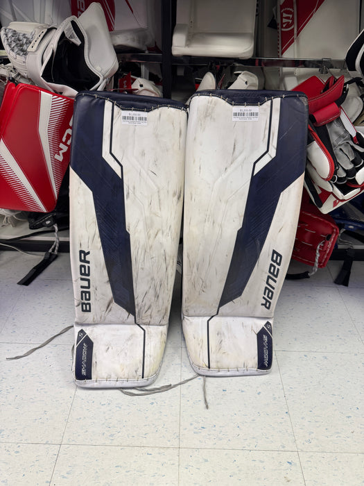 Used Bauer Supreme Shadow Leg Pads Senior Small