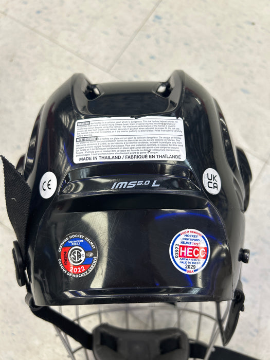 Used Bauer IMS 5.0 Senior Player Helmet