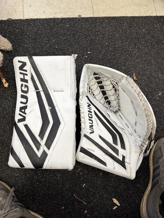 Used Vaughn Velocity VX1 Junior Catcher and Blocker Set