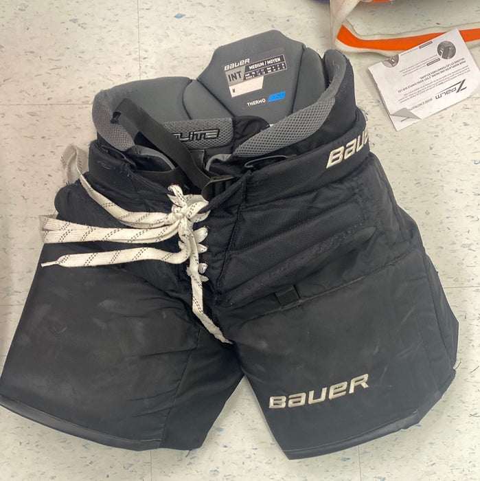Used Bauer Elite Intermediate Medium Goal Pant