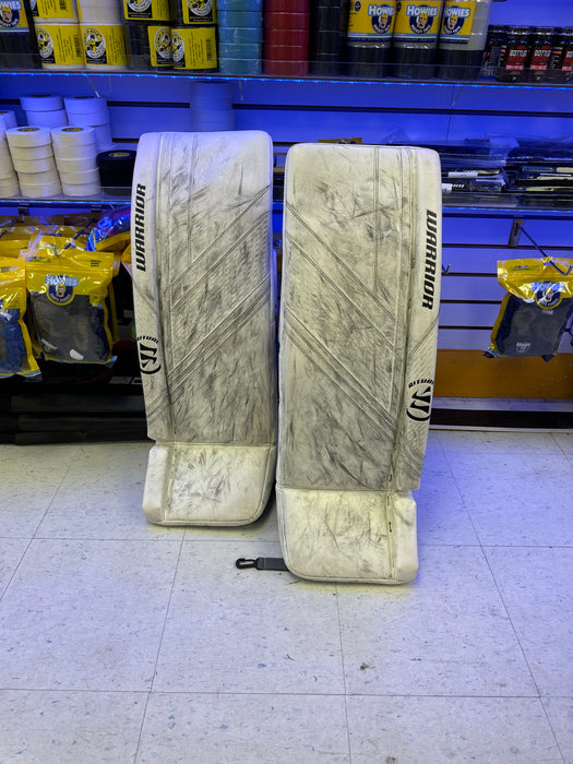 Used Warrior R\G6 32+1 Goalie Pads