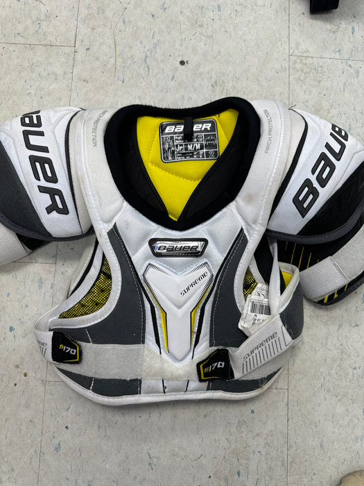 Used Bauer Supreme s170 Junior Medium Shoulder Pads