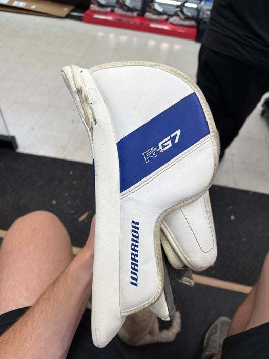 Used Warrior Ritual G7 Junior Catcher and Blocker Set