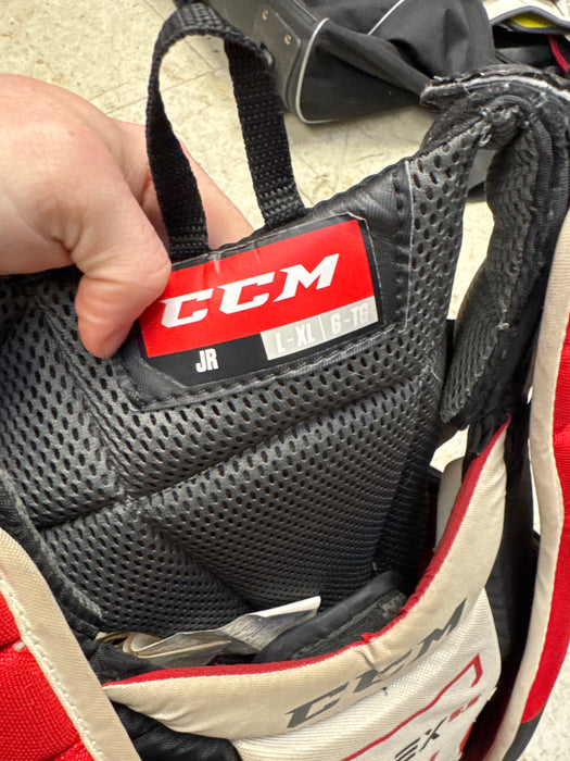 Used CCM EFLEX 5.5 Goal Chest Protector Junior Larger / X-Large