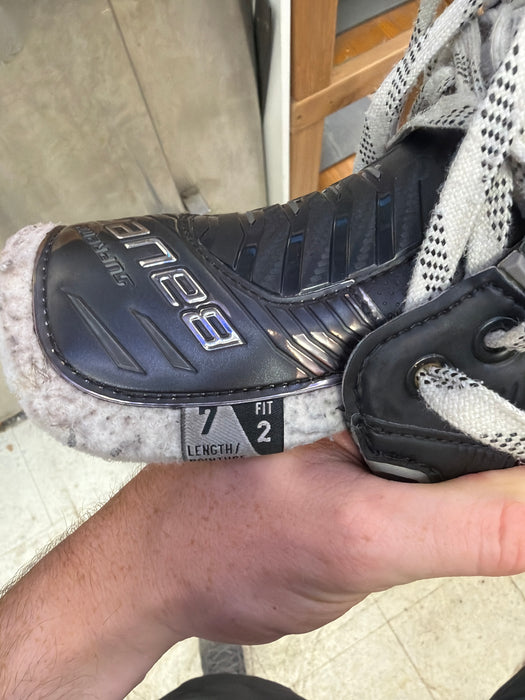 Used Bauer Supreme Shadow Size 7.0 Fit 2 Skates
