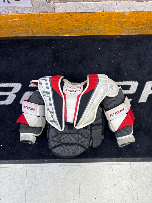Used CCM EFlex 5.5 Junior Large/Extra Large Chest Protector