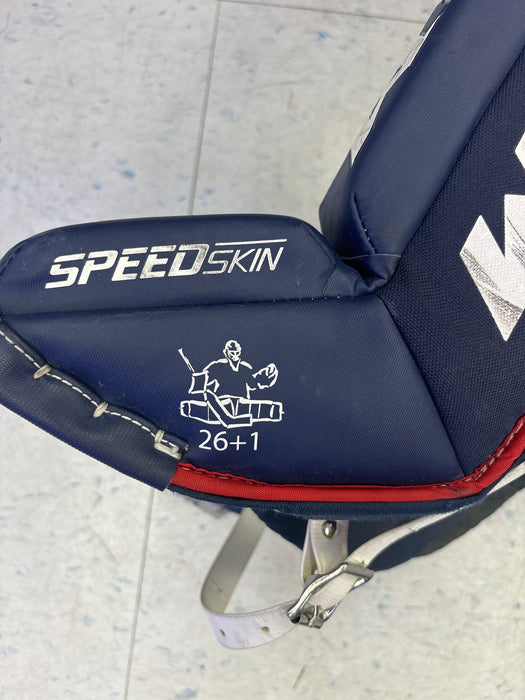 Used CCM EFlex 4.5 Size 26+1 Junior Goal Pad