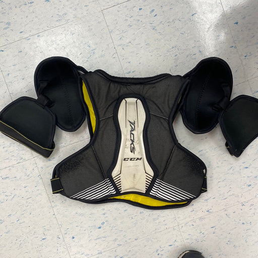 Used CCM Ultra Tacks 2.0 Junior Medium Shoulder Pads