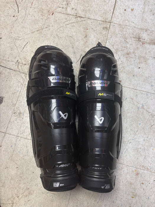 Demo Bauer Supreme M5Pro Shin Guards Size Senior 15”