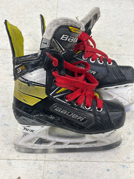 Used Bauer Supreme 3S Player Skates Size 1EE