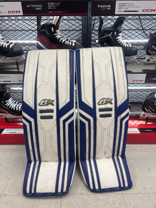 Used Brian’s Optik X3 Goal Leg Pads Senior Size 30+1”