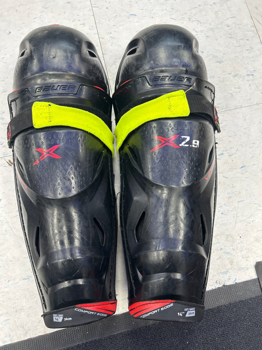 Used Bauer Vapor X2.9 Shin Guards