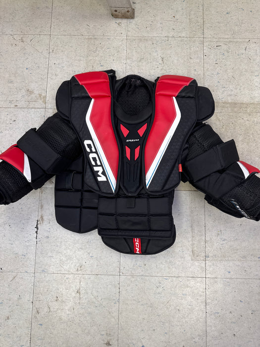 Used CCM Eflex 6.9 Intermediate Large Goalie Chest Protector