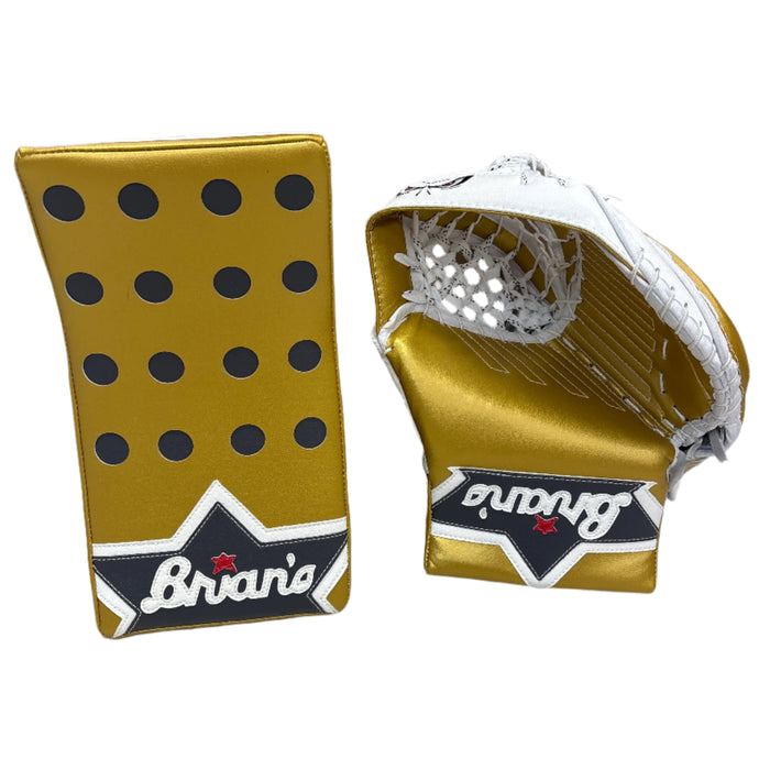 Brian's Custom Pro Stock Adin Hill Senior Catcher Blocker Set