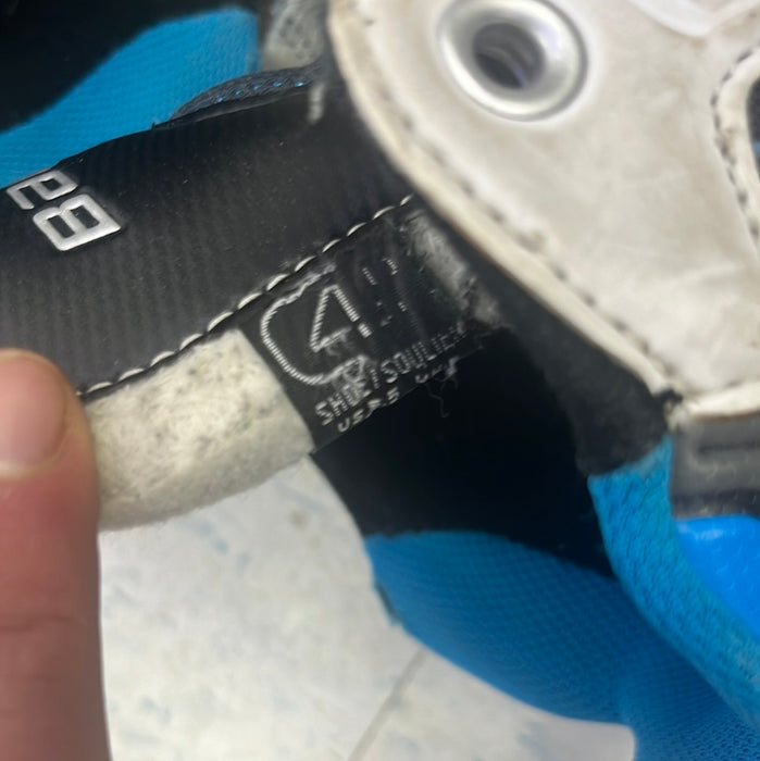 Used Bauer Reactor 5000 Size 4.5 Goal Skates