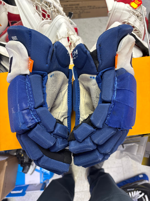 Used CCM Leafs Pro Stock 14” Gloves