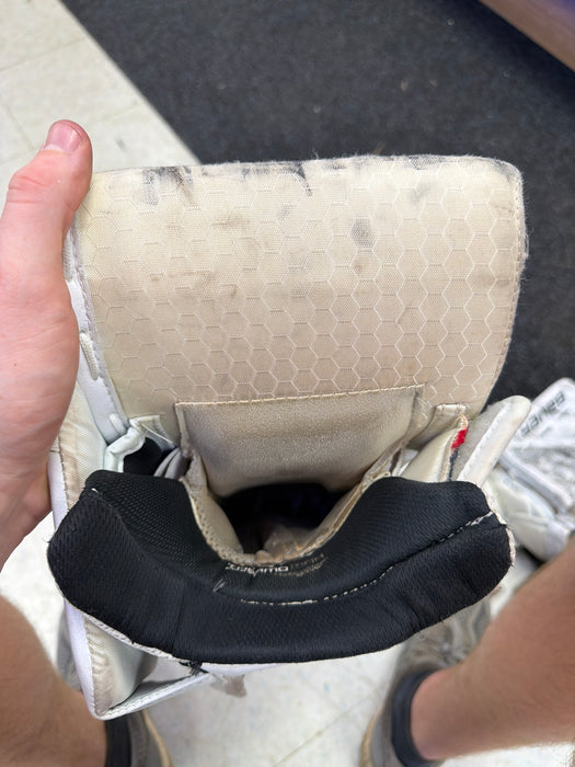 Used Bauer Supreme S29 Intermediate Catcher and Blocker Set