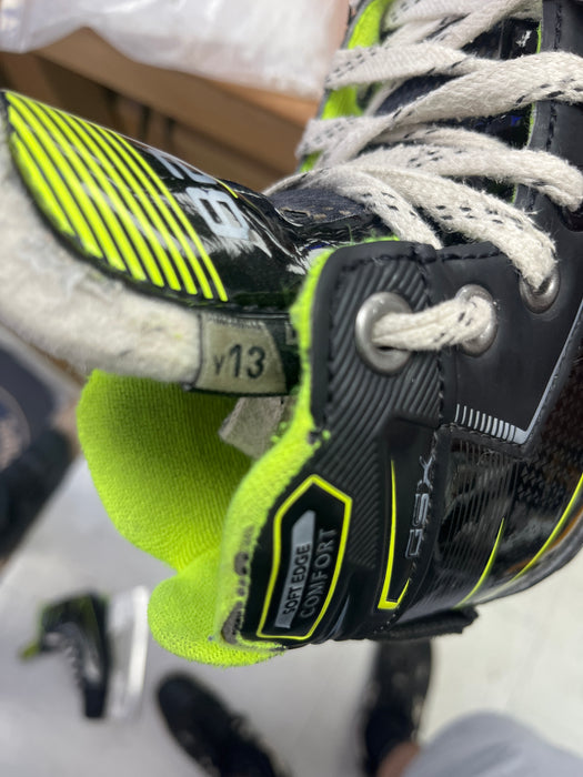 Used Bauer GSX Size 13 Youth Goal Skates