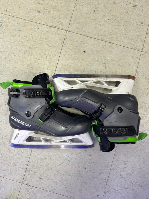 Used Bauer Konekt HF2 Goalie Skates Size 8.0