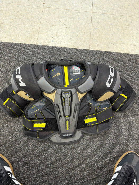 Used CCM AS-580 Senior Small Shoulder Pads