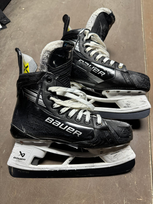 Used Bauer Hyperlite2 Pro Stock AHL Skates 9.5